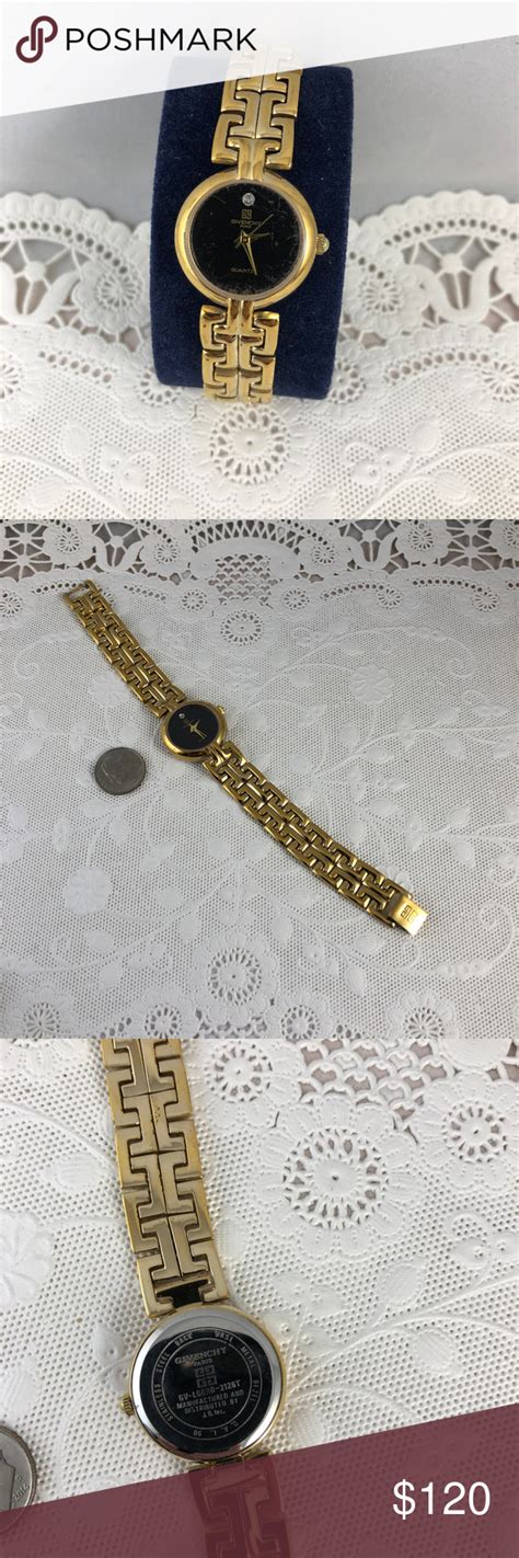 givenchy watch price list|Givenchy paris gold watch.